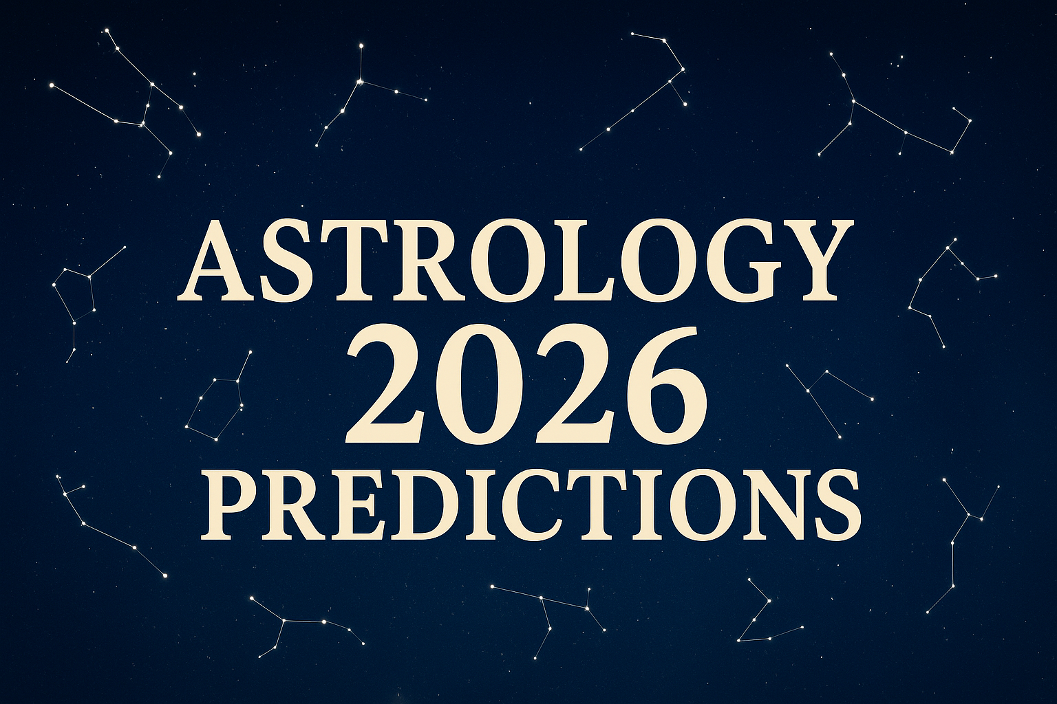 Astrology 2026 Predictions