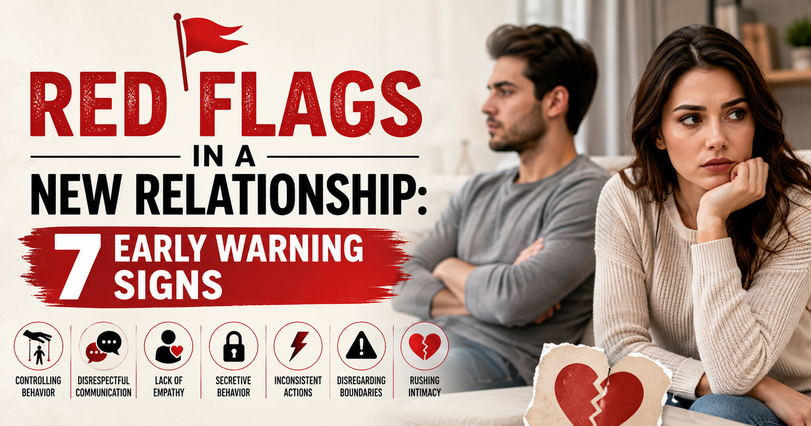 ed flags in a new relationship
