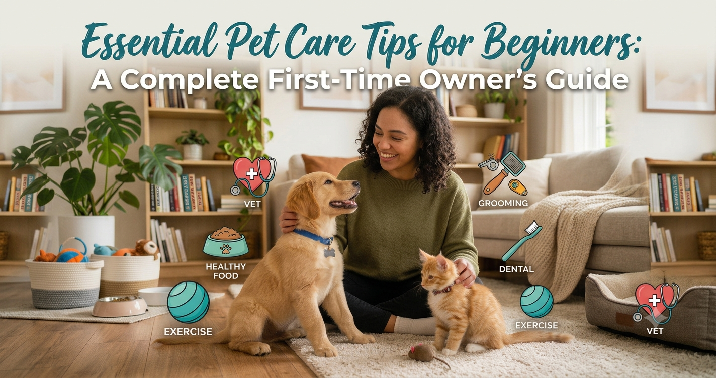 essential pet care tips for beginners