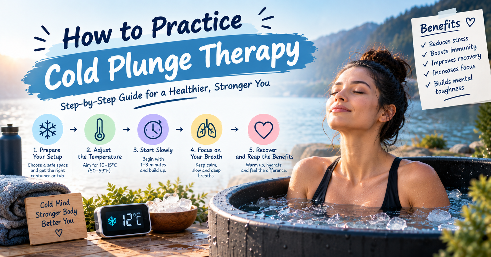 Practice Cold Plunge Therapy