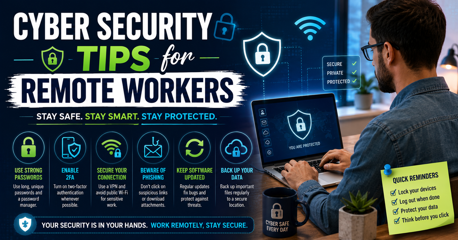 Cyber Security Tips for Remote Workers