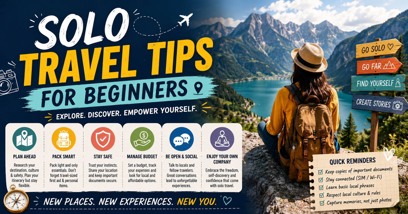Solo travel tips for beginners
