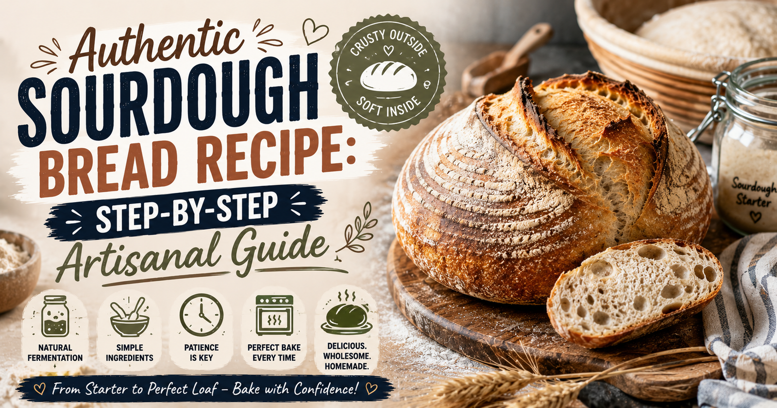 Authentic Sourdough Bread Recipe
