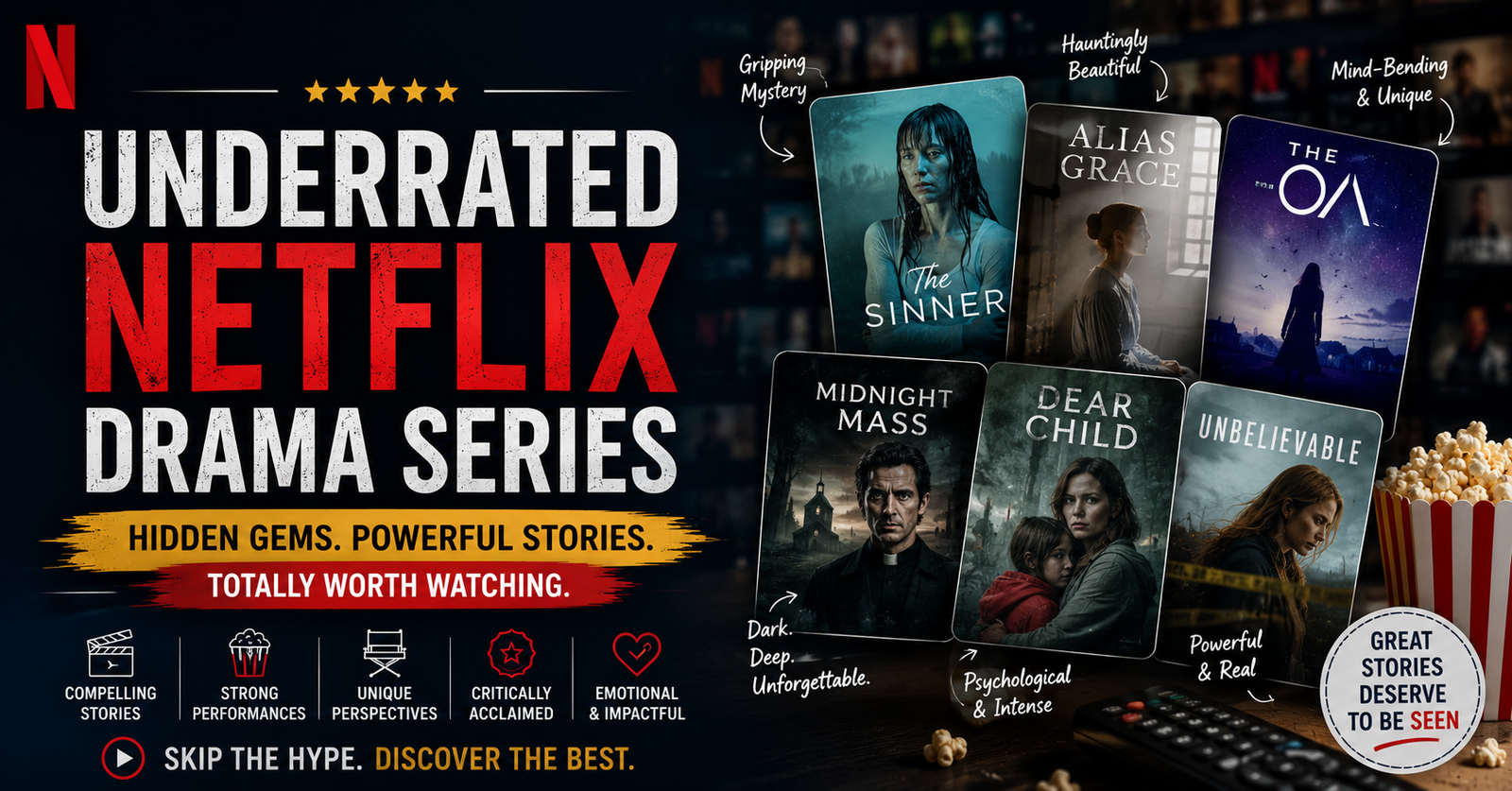 underrated netflix drama series