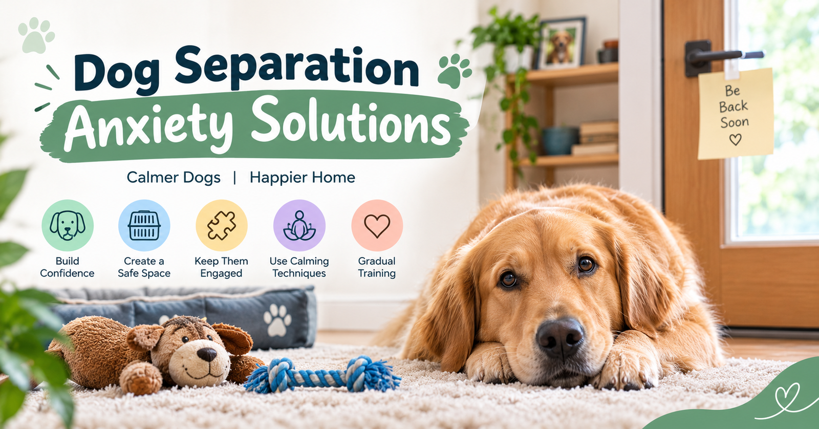 dog separation anxiety solutions
