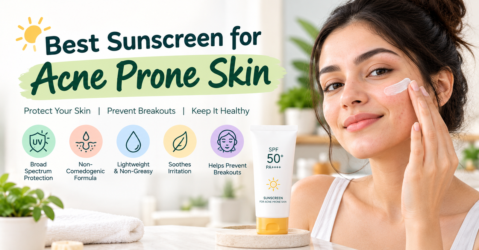 Best Sunscreen for Acne Prone Skin